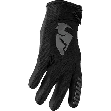 THOR Youth Sector Gloves - Black/Gray - 2XS 3332-1728
