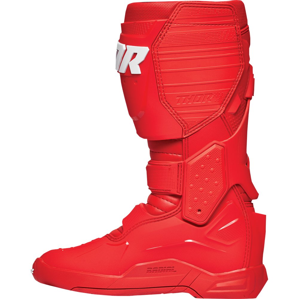 THOR Radial Boots - Red - Size 12 3410-2741