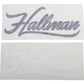THOR Decal Sheet - Hallman - 7" Diecut - 2 Pack 4320-2458