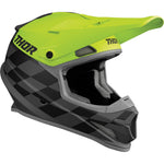 Thor Sector Helmet - Birdrock - Gray/Acid - Medium 0110-7362