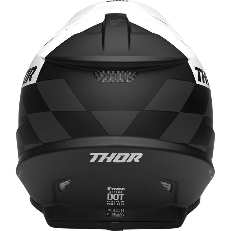 Thor Sector Helmet - Birdrock - Black/White - XS 0110-7352
