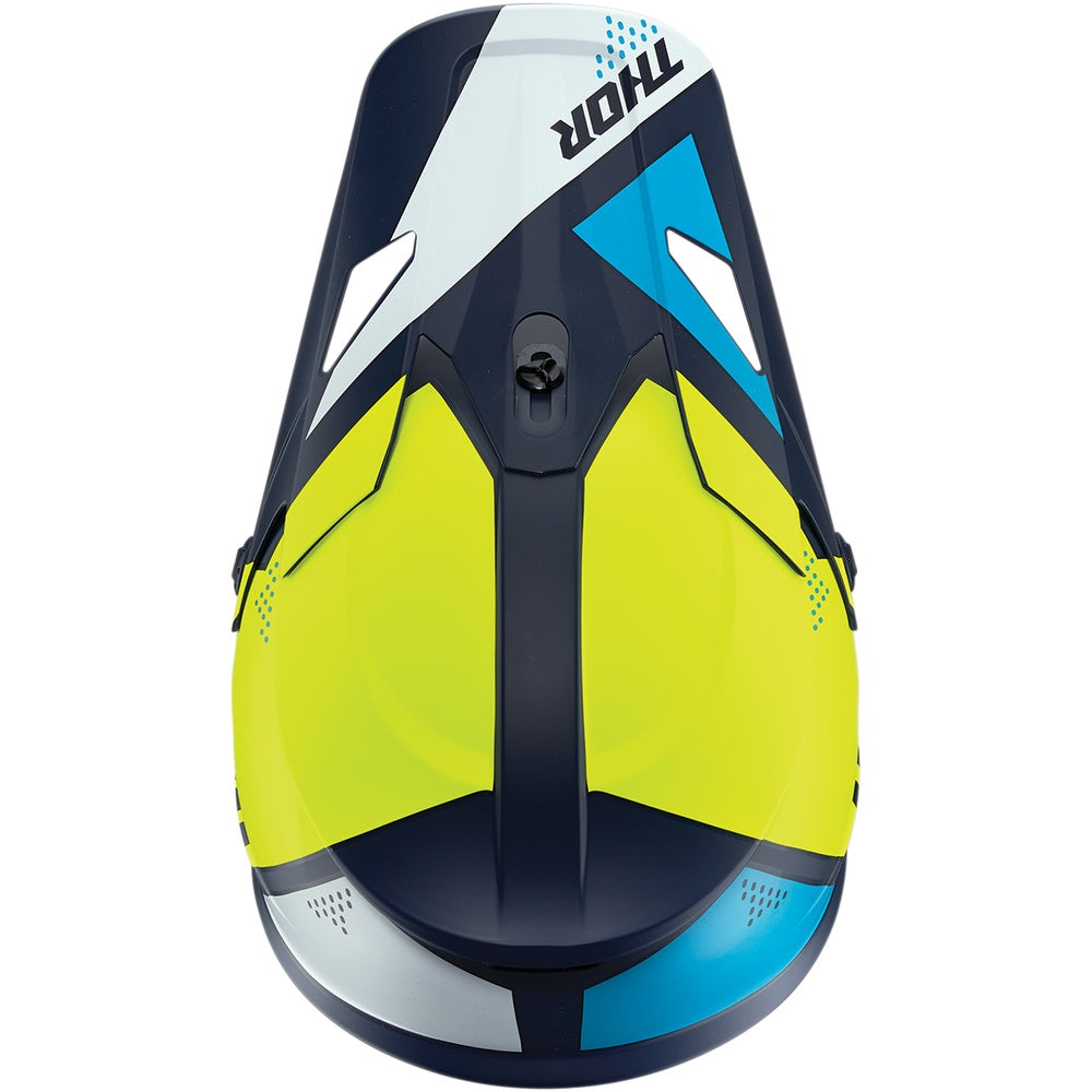 THOR Sector Visor - Blade - Navy/Acid 0132-1320