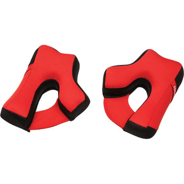 THOR Reflex Cheek Pads - Red - 2XL 0134-2839