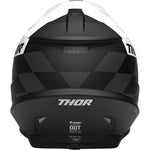 Thor Sector Helmet - Birdrock - Black/White - Medium 0110-7354