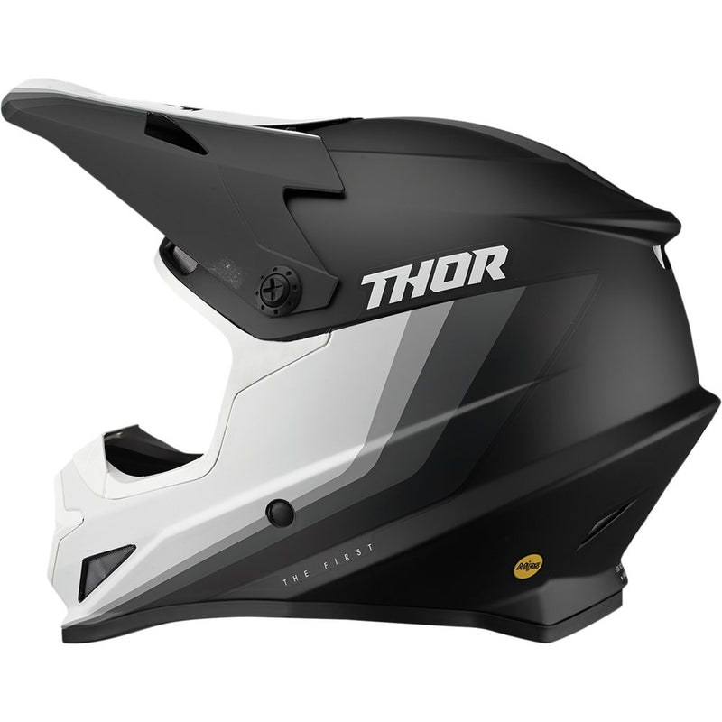 Thor Sector Helmet - Runner - MIPS? - Black/White - XL 0110-7318