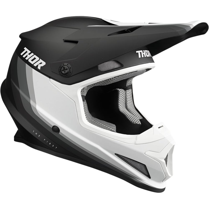 Thor Sector Helmet - Runner - MIPS? - Black/White - XS 0110-7314