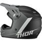 THOR Youth Sector Helmet - Chev - Gray/Black - Large 0111-1483