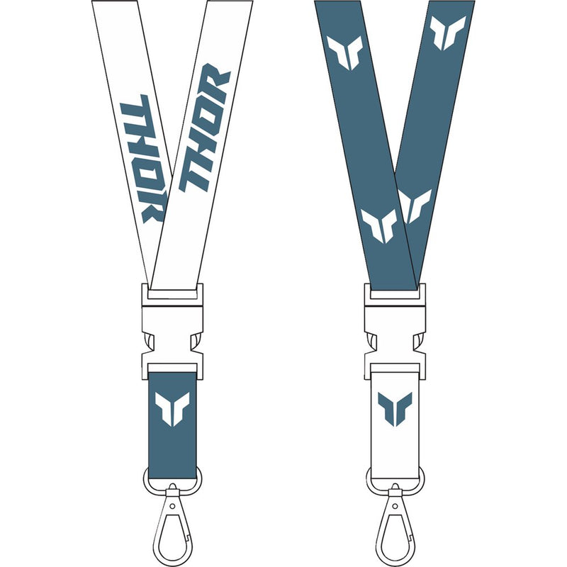 Thor Lanyard - Steel/White 9501-0309