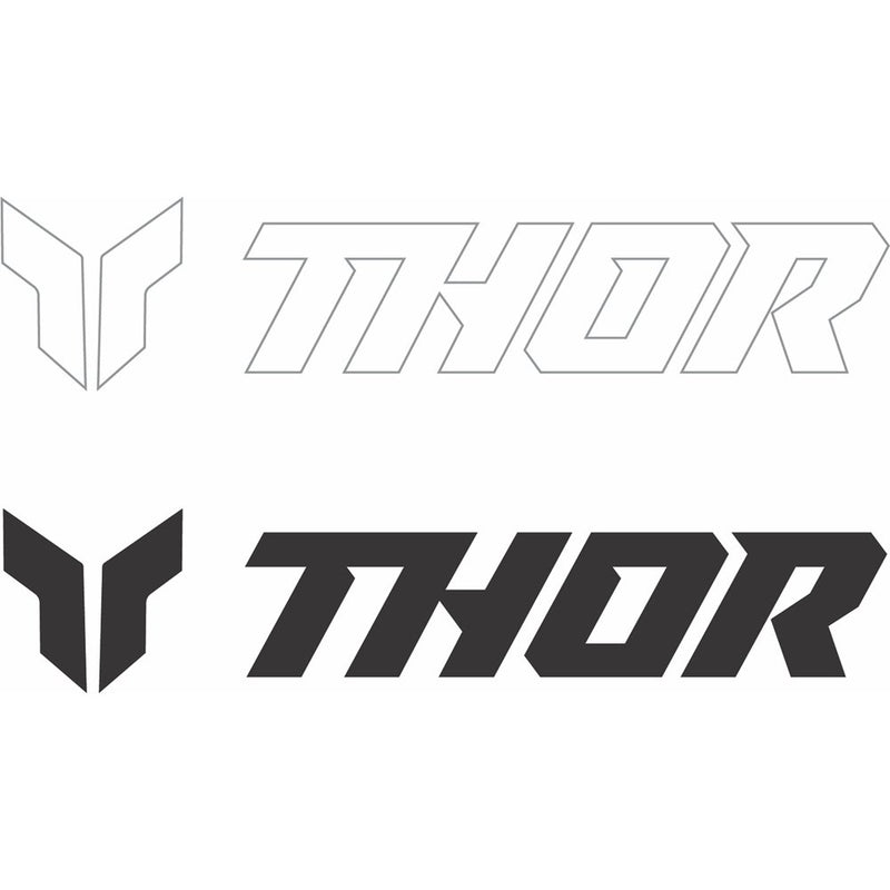 Thor Decal Sheet - 9" - Black/White 4320-2593.