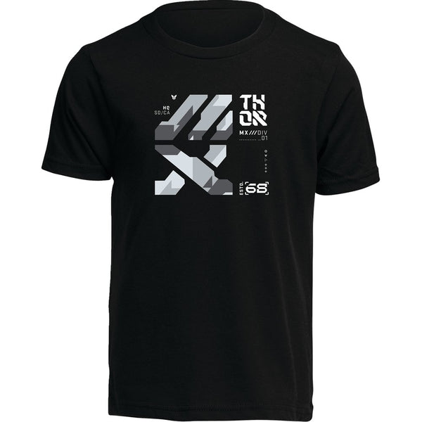 Thor Youth Forge T-Shirt - Black - Large 3032-3855