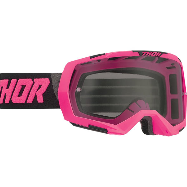 Thor Regiment Goggle - Flo Pink/Black - Smoke Lens 2601-2803