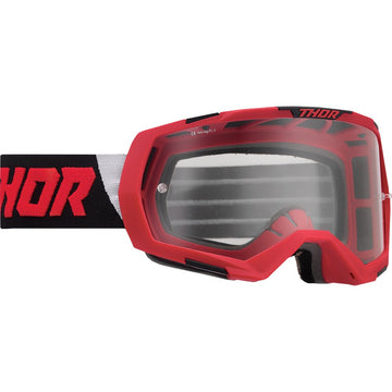 THOR Regiment Goggle - Red/Black - Clear Lens 2601-2800