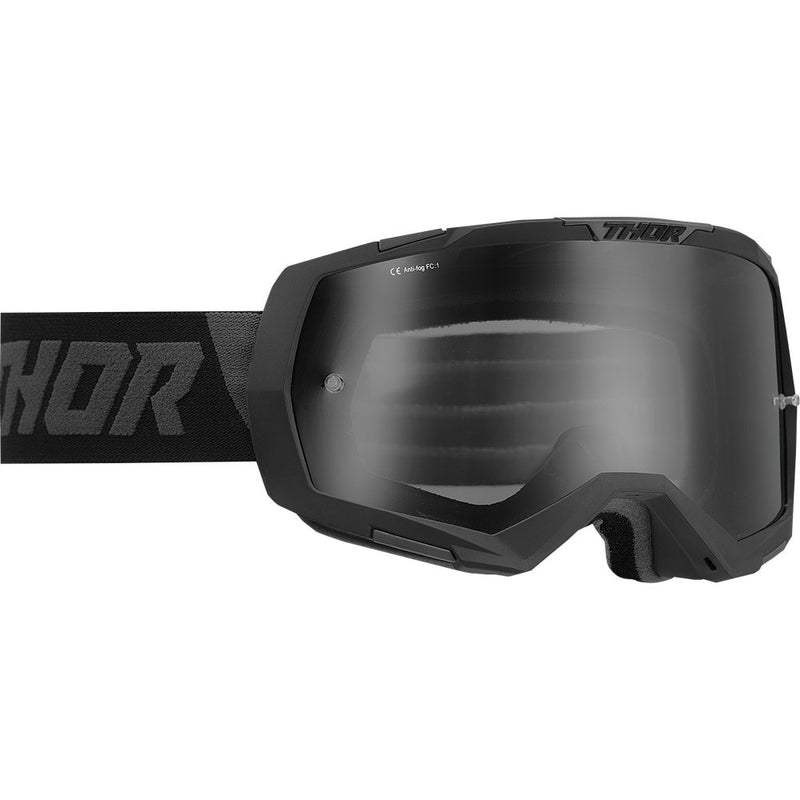 Thor Regiment Goggle - Black/Gray - Smoke Lens 2601-2797