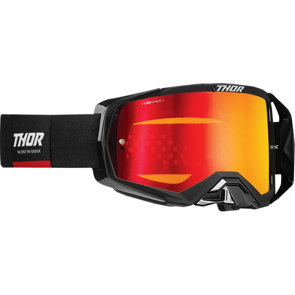 Thor Activate Goggle - Black/Red - Iridium Mirror Lens 2601-2794