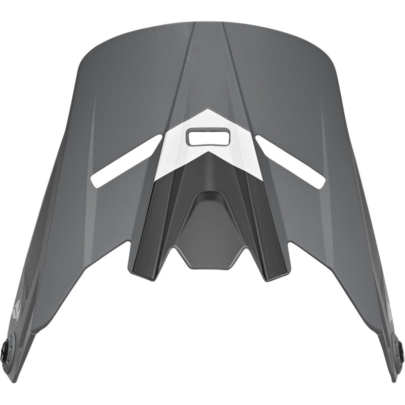 Thor Youth Sector Visor Kit - Chev - Gray/Black 0132-1528