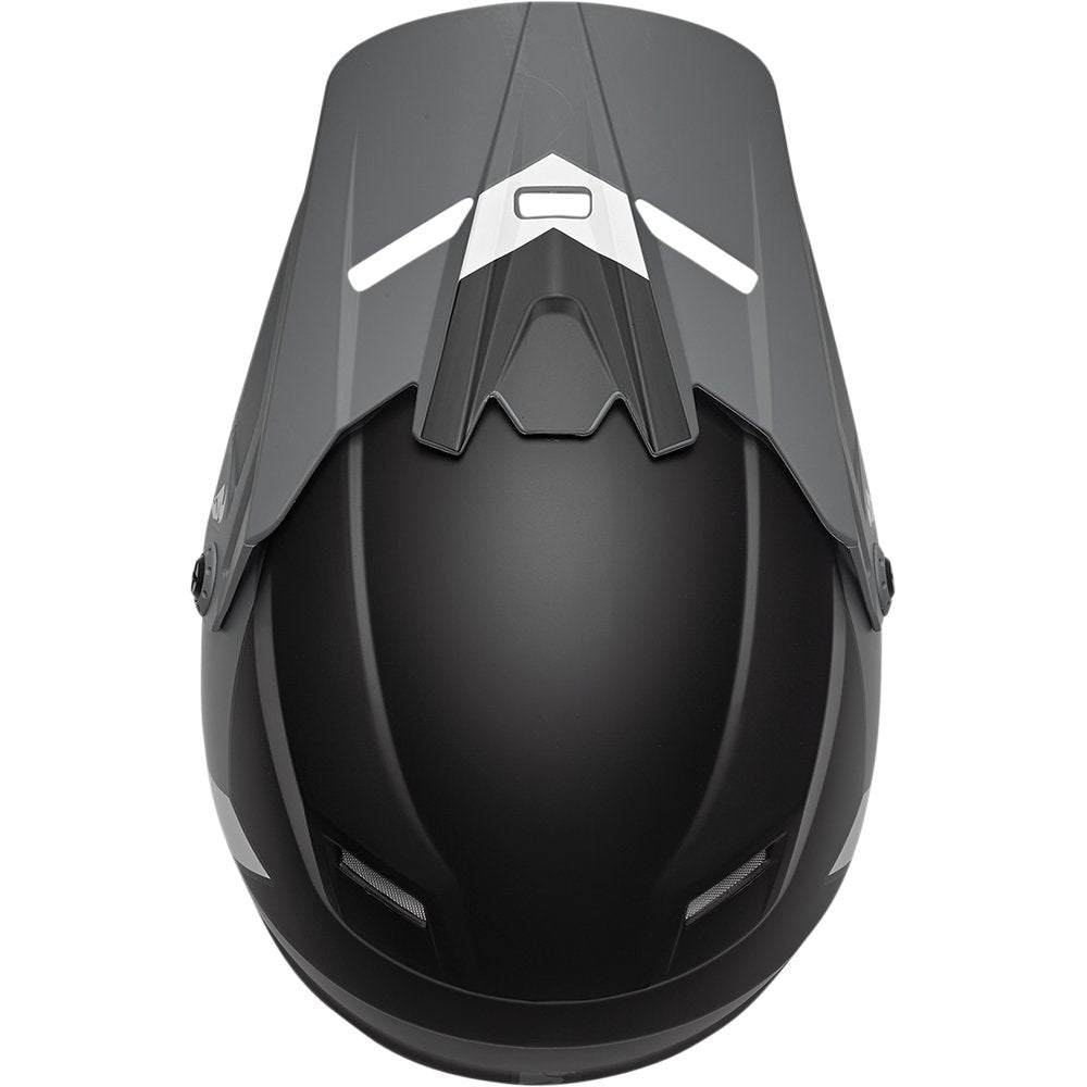 THOR Youth Sector Helmet - Chev - Gray/Black - Small 0111-1481