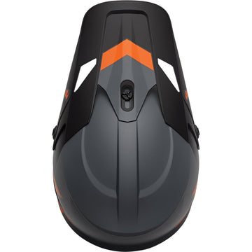 THOR Youth Sector Helmet - Chev - Charcoal/Orange - Medium 0111-1479