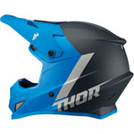 Thor Youth Sector Helmet - Chev - Blue/Light Gray - Medium 0111-1476