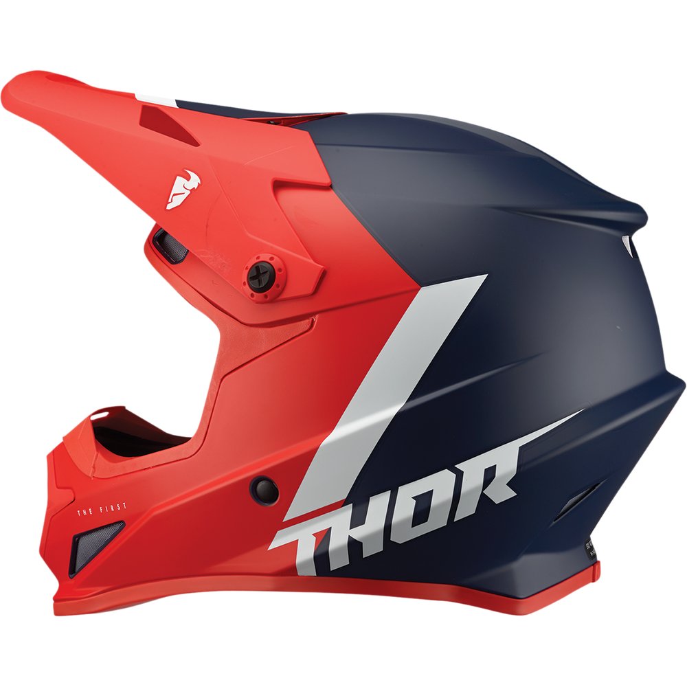THOR Youth Sector Helmet - Chev - Red/Navy - Small 0111-1472