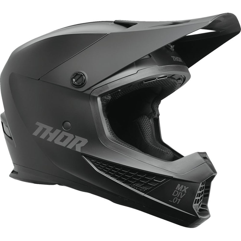 Thor Sector 2 Helmet - Blackout - XS 0110-8153
