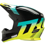 Thor Sector 2 Helmet - Carve - Black/Acid - 2XL 0110-8102