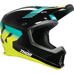 Thor Sector 2 Helmet - Carve - Black/Acid - Large 0110-8100