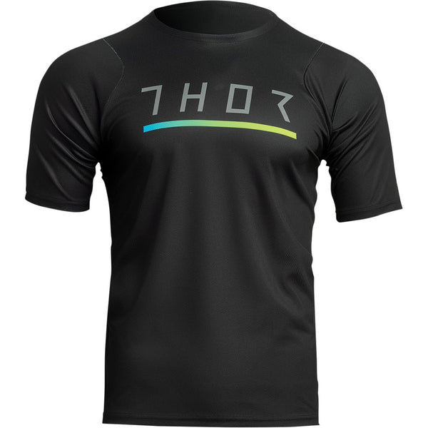 Thor Assist Caliber Short-Sleeve Jersey - Black - Medium 5120-0258