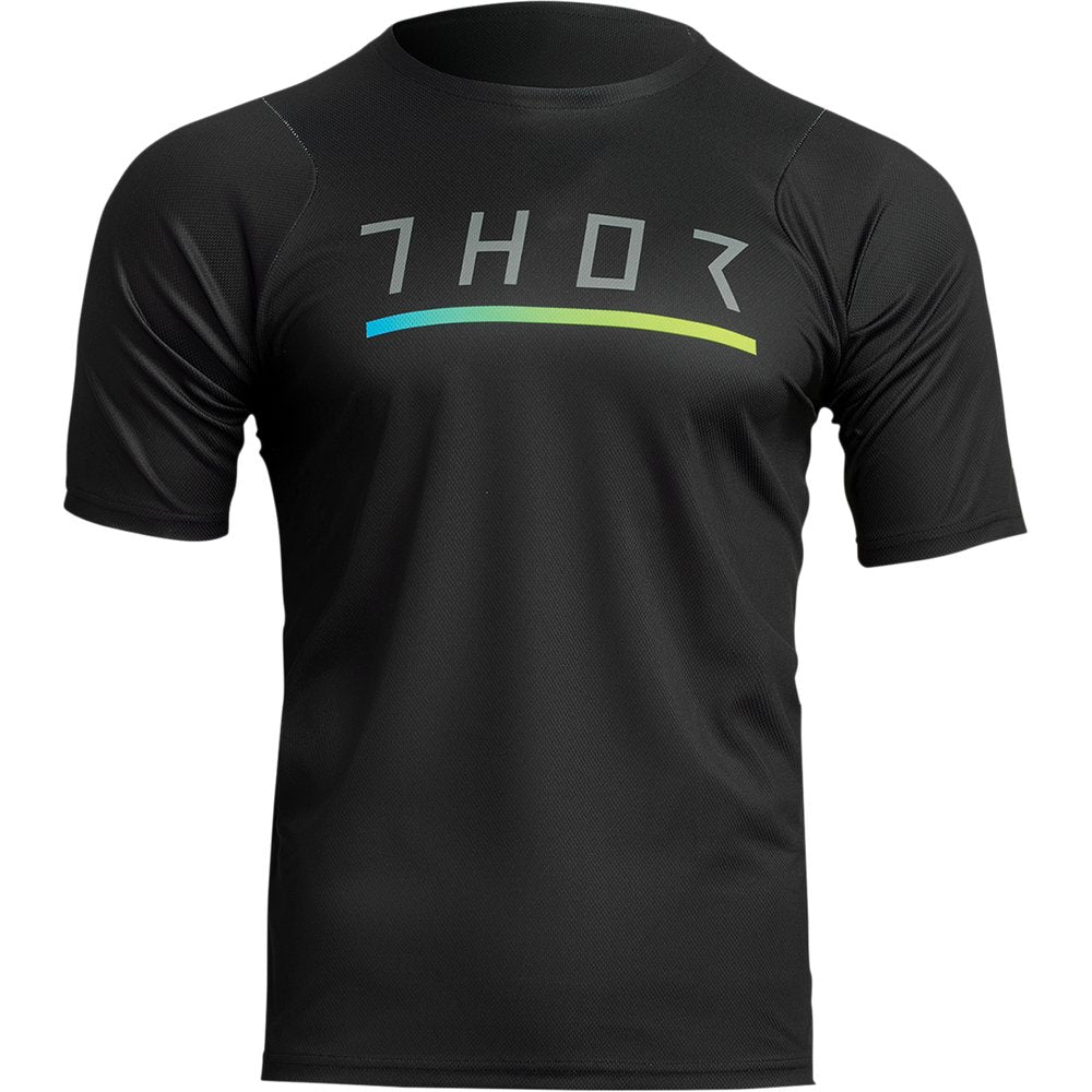 THOR Assist Caliber Short-Sleeve Jersey - Black - Small 5120-0257