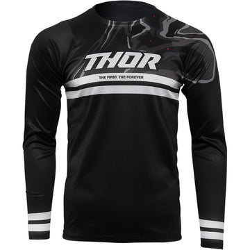 THOR Assist Banger Long-Sleeve Jersey - Black - Large 5120-0189