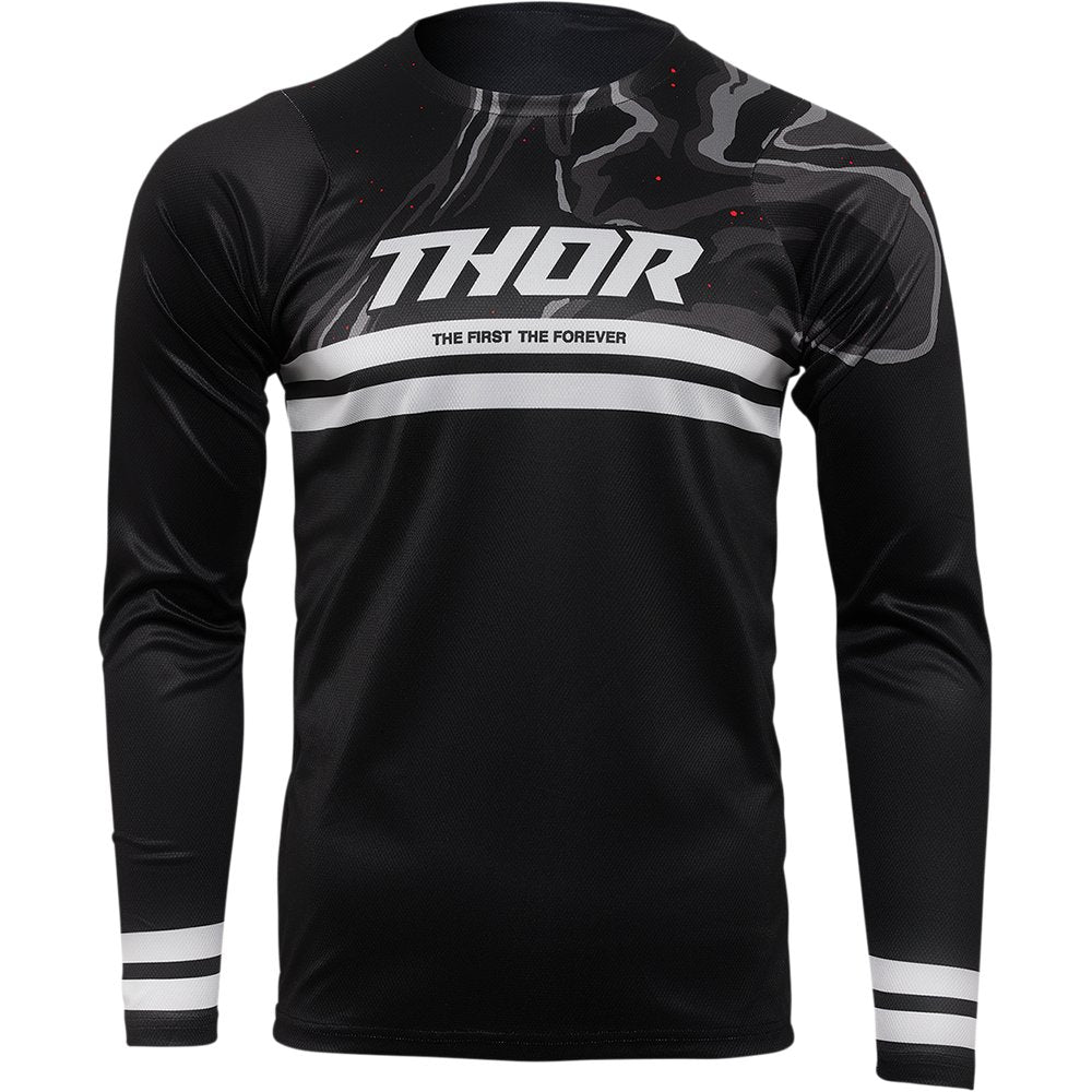 THOR Assist Banger Long-Sleeve Jersey - Black - Small 5120-0187
