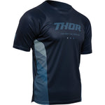 Thor Assist React Short-Sleeve Jersey - Midnight/Teal - XL 5120-0184