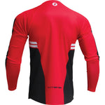 Thor Intense Assist Berm Long-Sleeve Jersey - Red/Black - Large 5020-0231