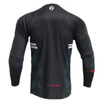 Thor Intense Assist Berm Long-Sleeve Jersey - Black/Camo - Large 5020-0225