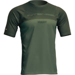 Thor Intense Assist Censis Short-Sleeve Jersey - Forest Green - 2XL 5020-0215