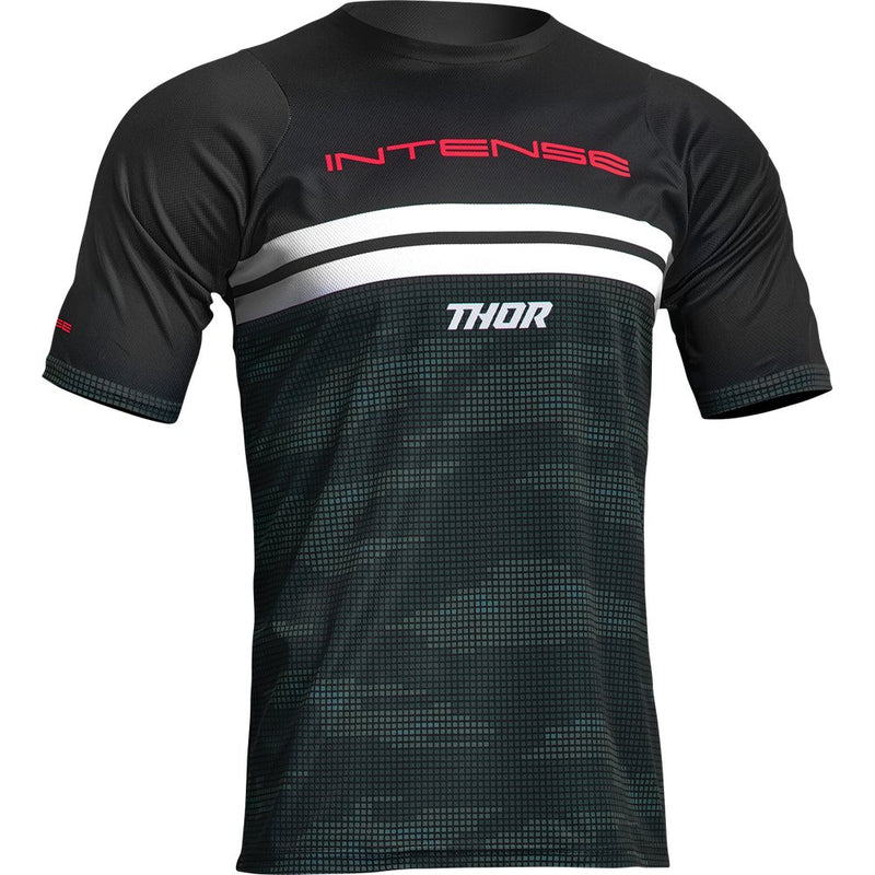 Thor Intense Assist Decoy Short-Sleeve Jersey - Black/Camo - XL 5020-0196