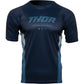 THOR Assist React Short-Sleeve Jersey - Midnight/Teal - XS 5120-0180