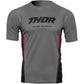 THOR Assist React Short-Sleeve Jersey - Gray/Purple - XS 5120-0174