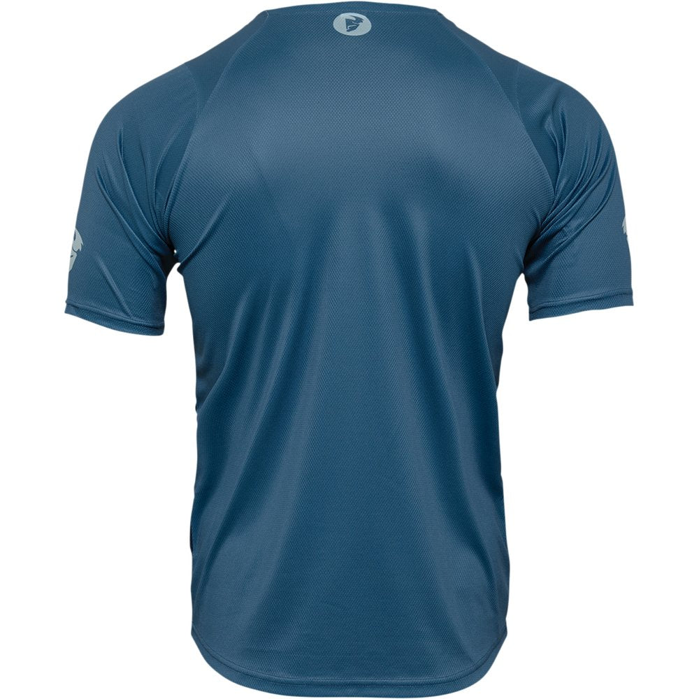 THOR Assist Shiver Short-Sleeve Jersey - Teal/Midnight - Large 5120-0165