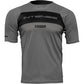 THOR Intense Assist Dart Short-Sleeve Jersey - Gray/Black - Large 5120-0159