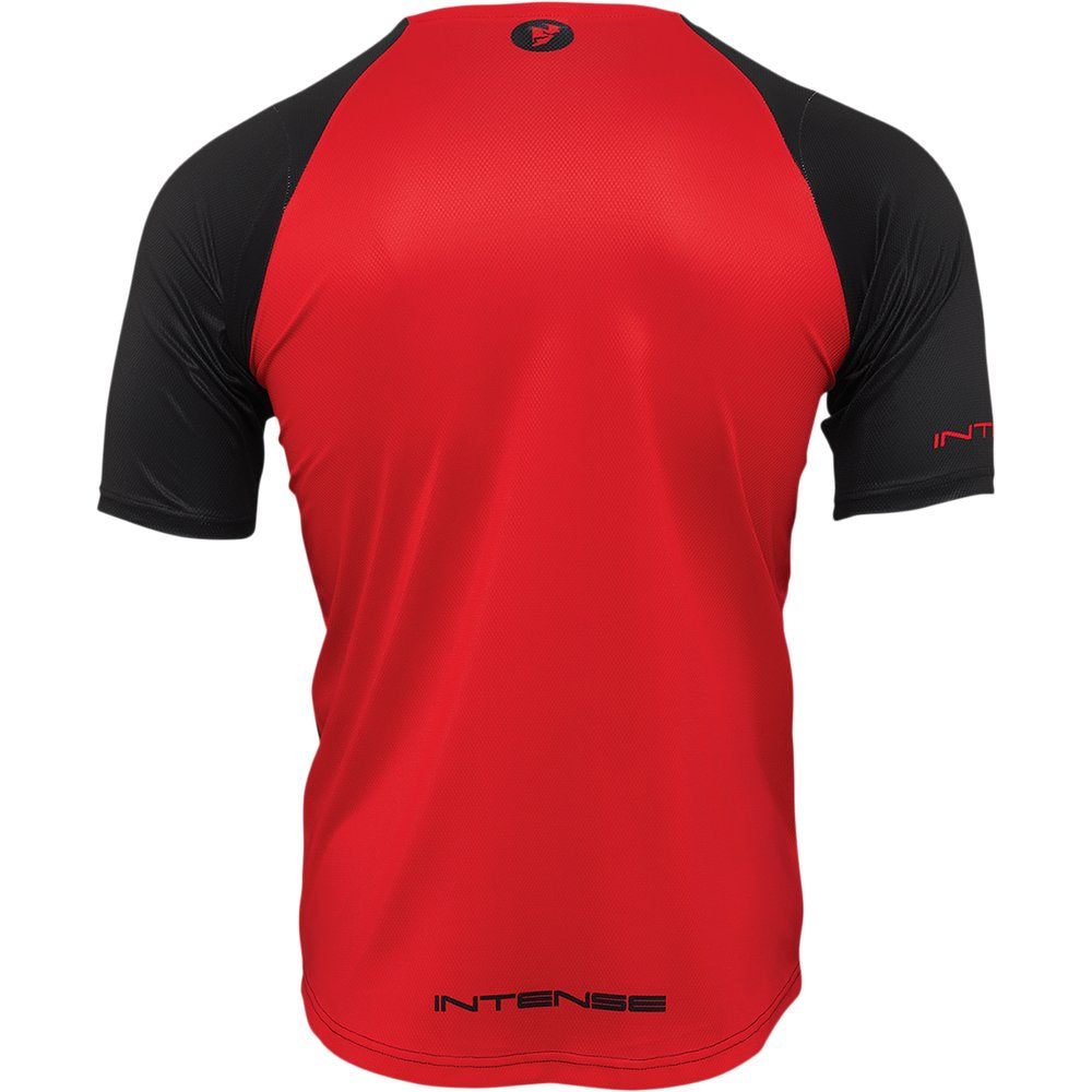 THOR Intense Assist Dart Short-Sleeve Jersey - Black/Red - XL 5120-0154
