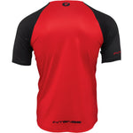 Thor Intense Assist Dart Short-Sleeve Jersey - Black/Red - XL 5120-0154