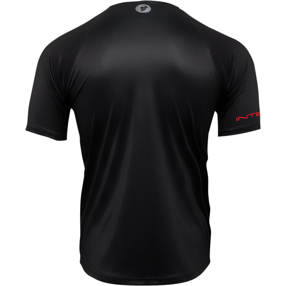 THOR Intense Assist Chex Short-Sleeve Jersey - Black/Gray - Small 5120-0145