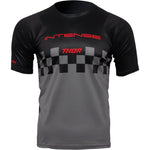 Thor Intense Assist Chex Short-Sleeve Jersey - Black/Gray - XS 5120-0144