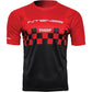 THOR Intense Assist Chex Short-Sleeve Jersey - Red/Black - XS 5120-0138