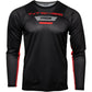 THOR Intense MTB Long-Sleeve Jersey - Black/Heather Gray - XS 5120-0062