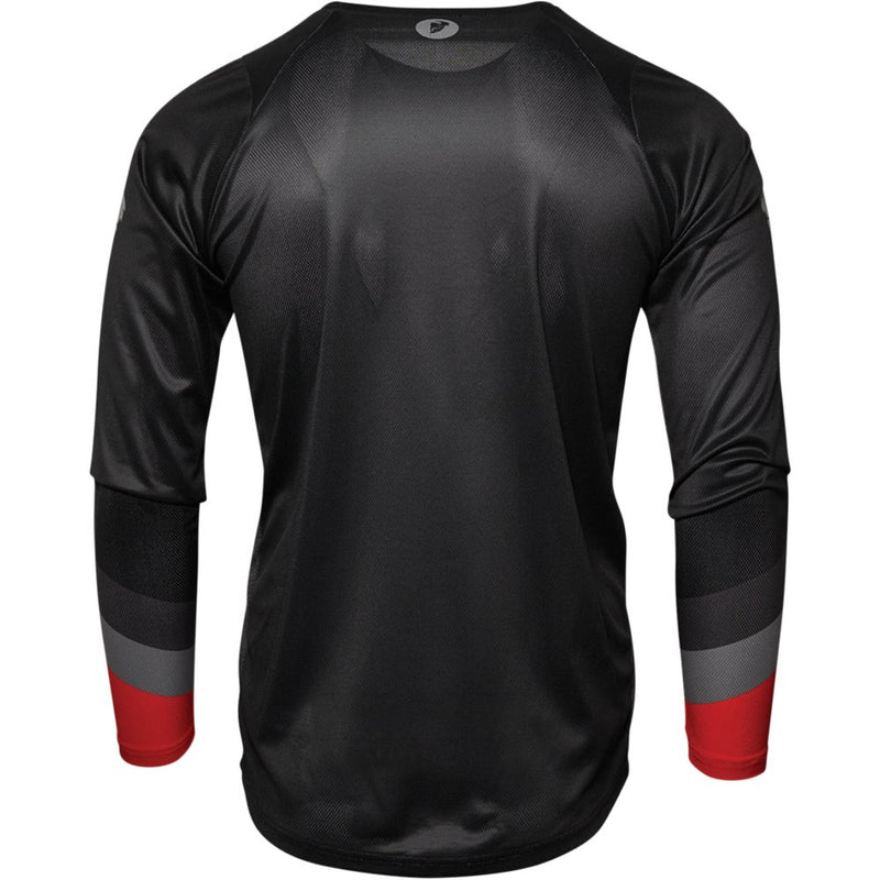 Thor Assist Long-Sleeve Jersey - Black/Heather Gray - XS 5120-0050