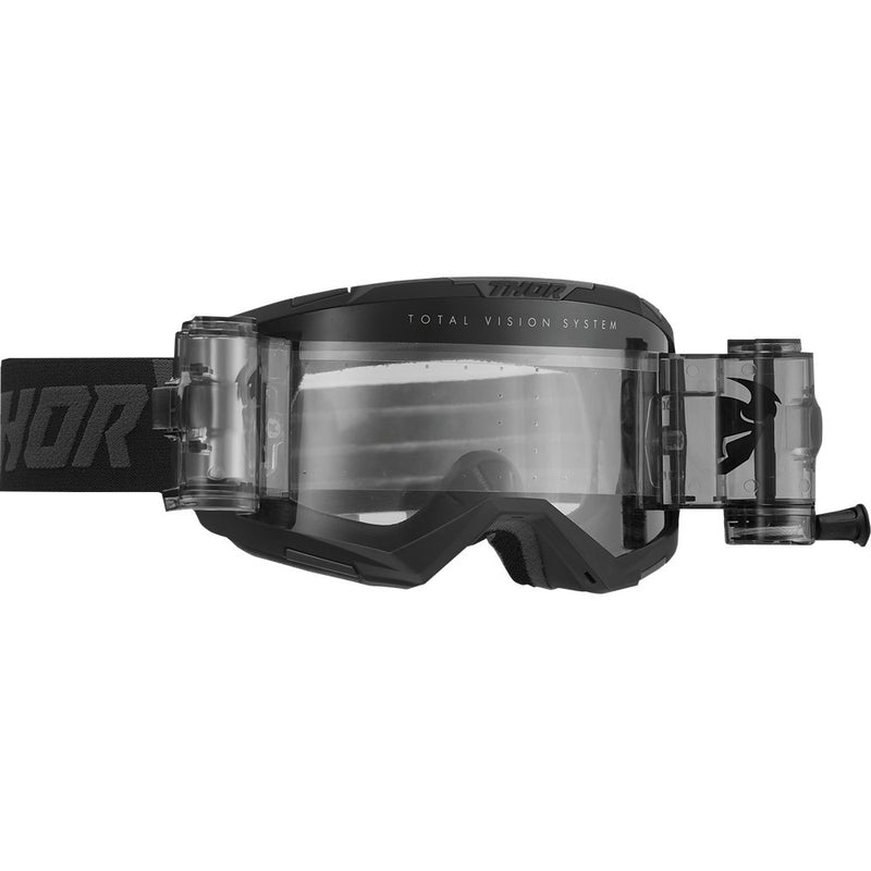 Thor Regiment Storm Goggle - Roll-Off - Black - Clear Lens 2601-2970