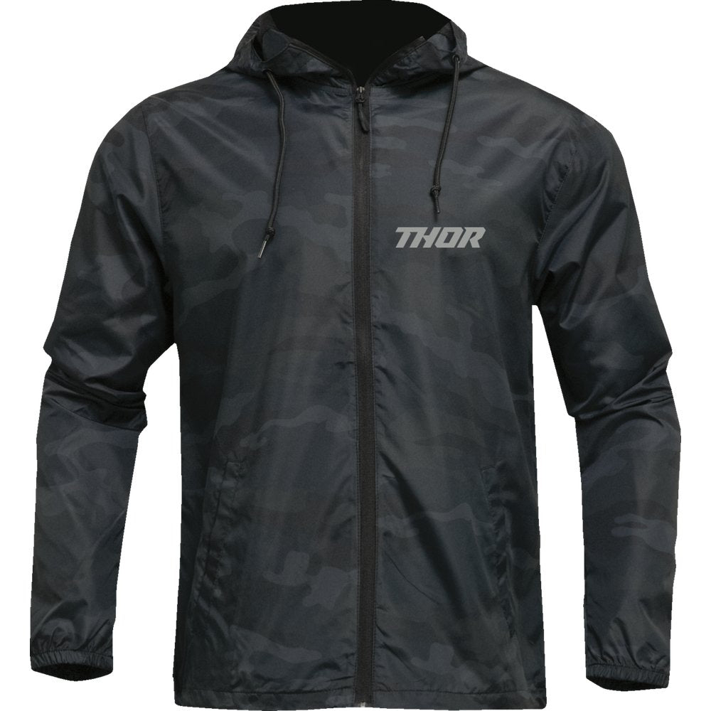 THOR Caliber Windbreaker - Black - Small 3001-1445
