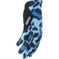THOR Sportmode Cheetah Gloves - Midnight/Blue - Medium 3330-8581