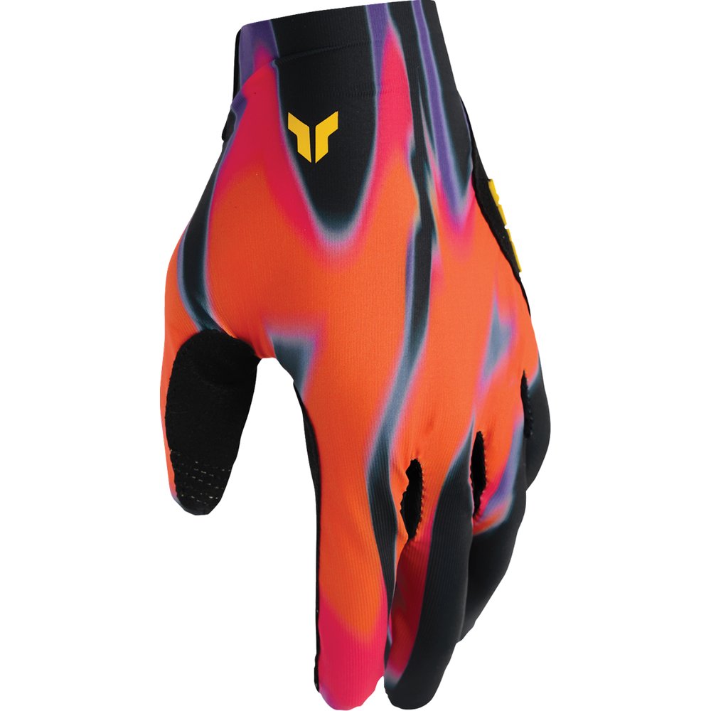 THOR Sportmode Inferno Gloves - Orange/Purple - Medium 3330-8557